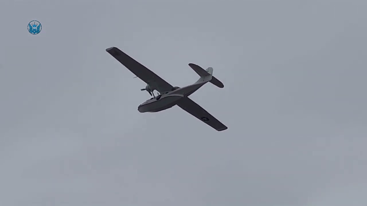 Consolidated Catalina 23 G PBYA USAF air force at Duxford 2023