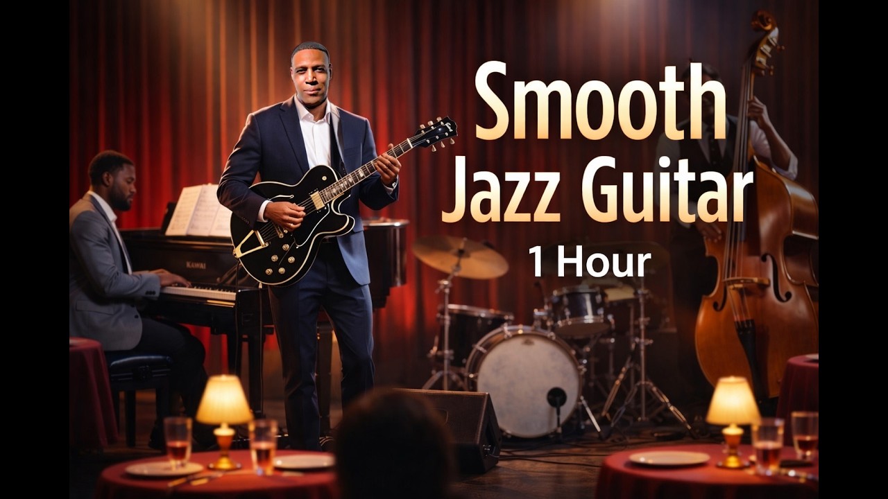 Best Jazz Guitar Songs (1 Hour) | Smooth Jazz Guitar by Rudy Rock