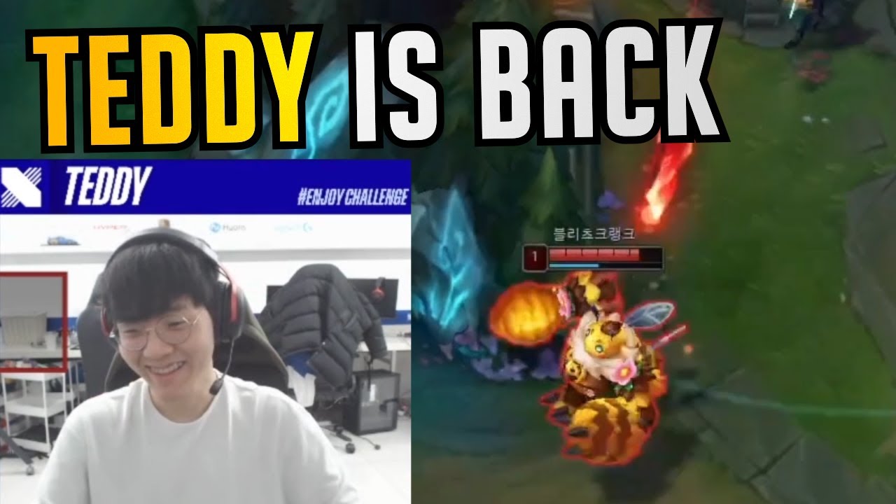 Throwing The Game Trying to Kill Teddy Level 1 - Best of LoL Stream Highlights (Translated)