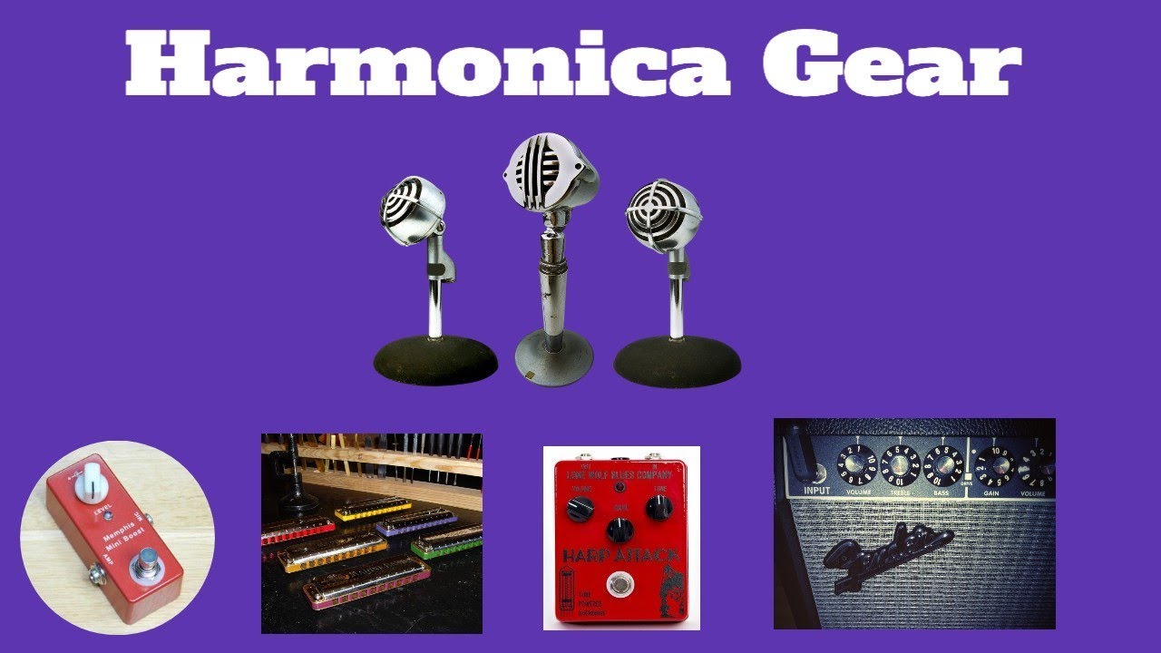 harmonica gear: mics, amps, pedals, harps, accessories!
