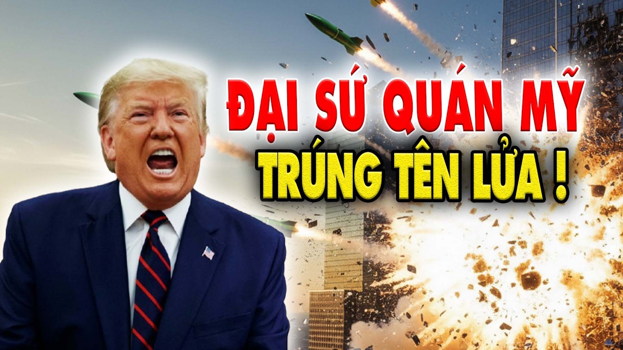 Điểm nóng 14/3 : Đại sứ quán MỸ ở IRAQ trúng tên lửa, IRAN phóng mưa tên lửa sau khi được lệnh !