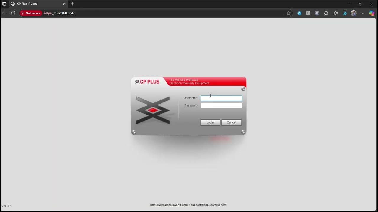 CP PLUS CTC Technology STQC Camera Configuration