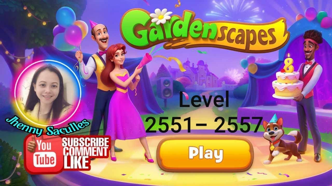 #03GARDENSCAPES GAME Level 2551-2557/JHENNY SACULLES