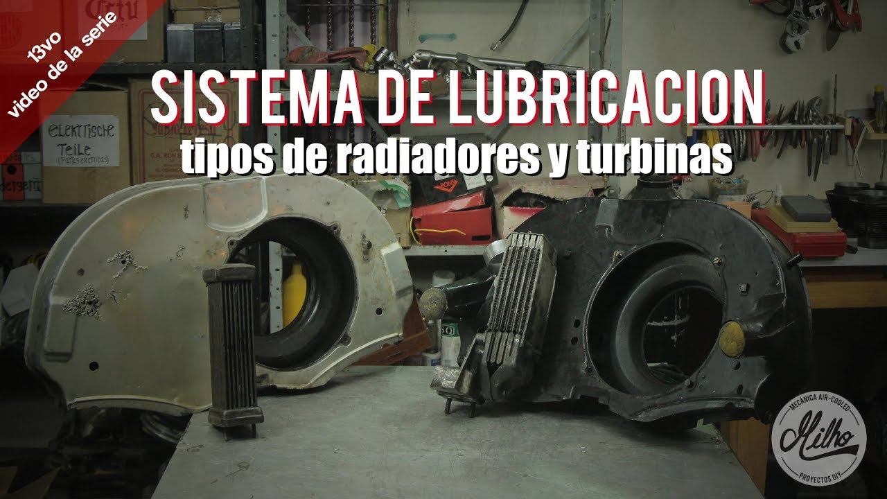 13 Sistema de lubricación y enfriamiento del Vw Aircooled