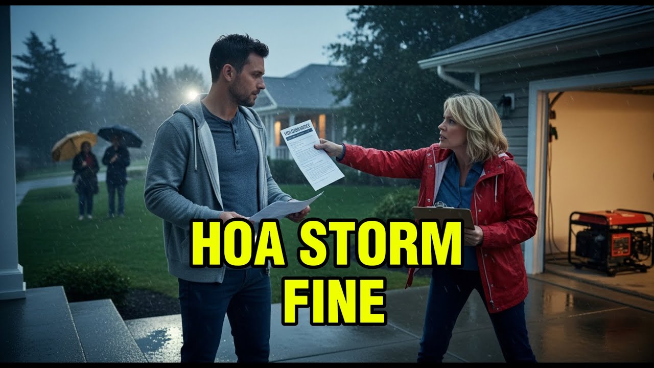 HOA Fined Me For Running A Generator, So I Shut Off Power To Their Pump House In The Storm