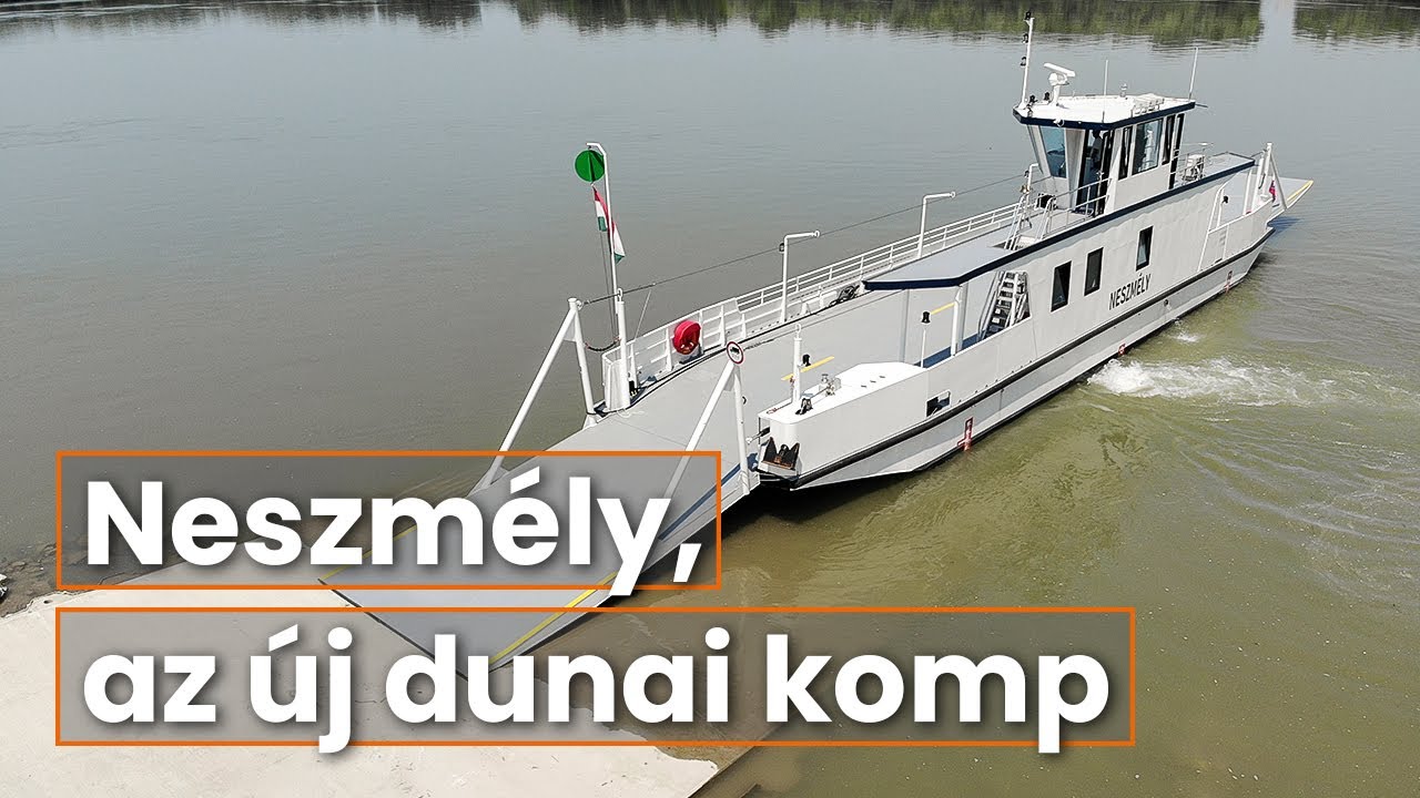 Neszmély: az új dunai komp