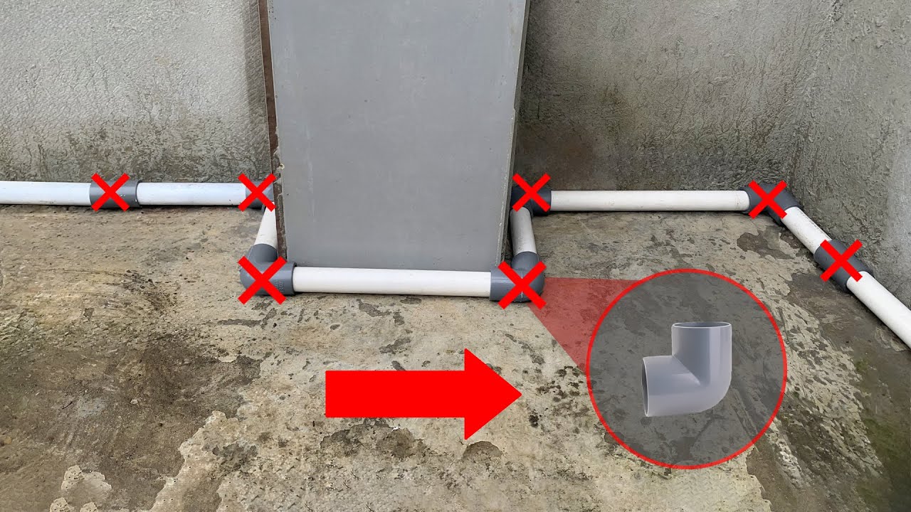 Big Mistake That New Plumbers Often Make! Secret Tip For Setup Pipes Close To The Wall |Easy to do