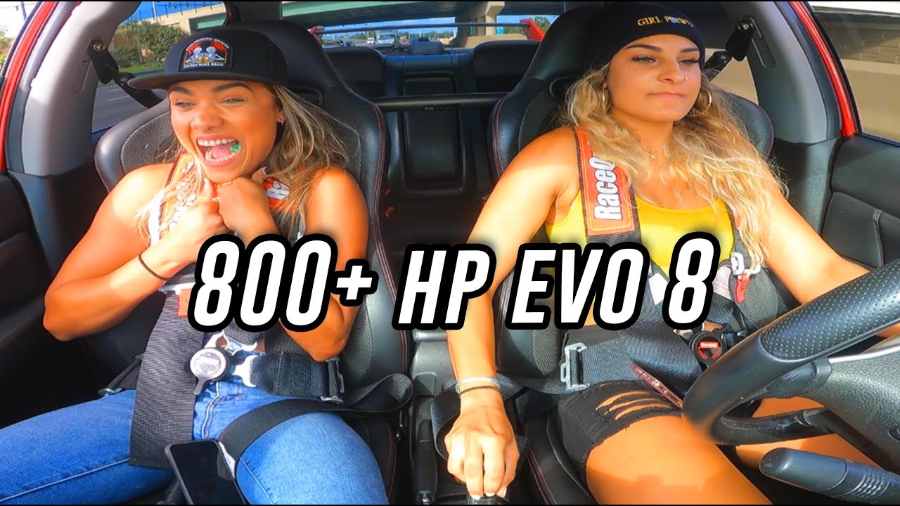 RIDE ALONG IN MY 800HP EVO 8