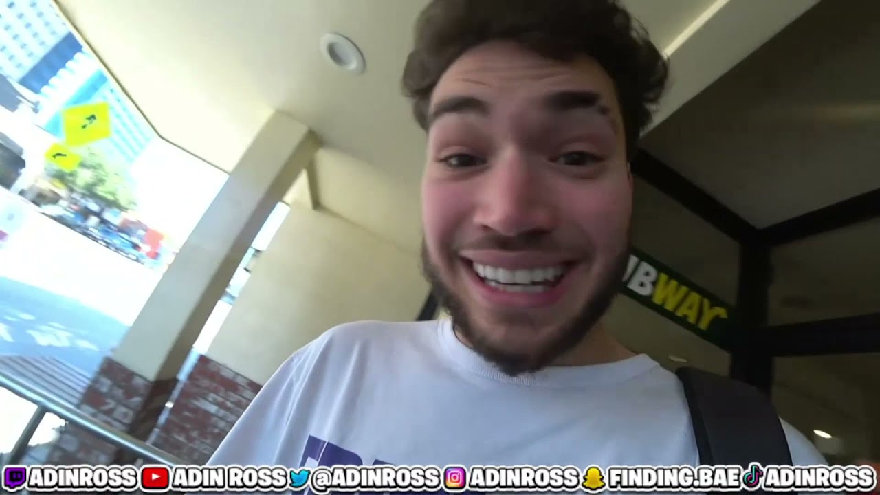 Adin Ross FIRST IRL STREAM w/SSB (ARGUES WITH FAN) [7/6/21]