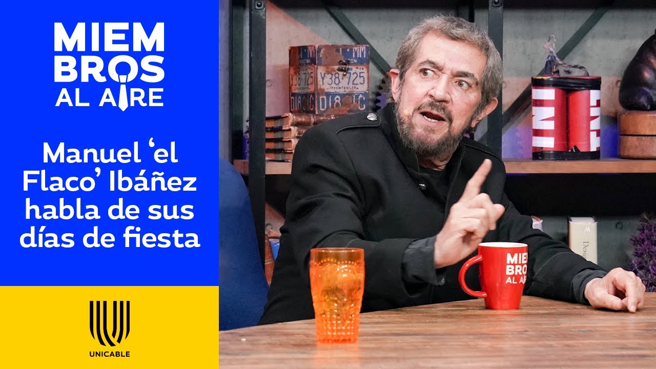 'El Flaco' Ib&aacute;&ntilde;ez narra los problemas en los que se meti&oacute; por el alcoholismo | Miembros al Aire