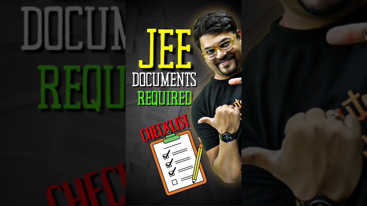 ✅Keep this docs ready for JEE 2025 Registration✅✅#jee #jee2025 #iit #iitjee #jeeadvanced  #jeemains