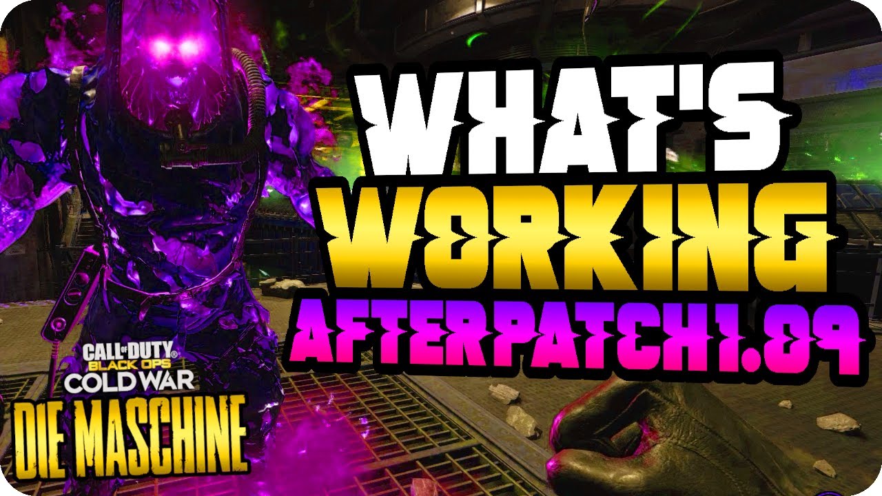 Cold War Zombie Glitches: After-Patch 1.09 Update? What's Working Die Maschine