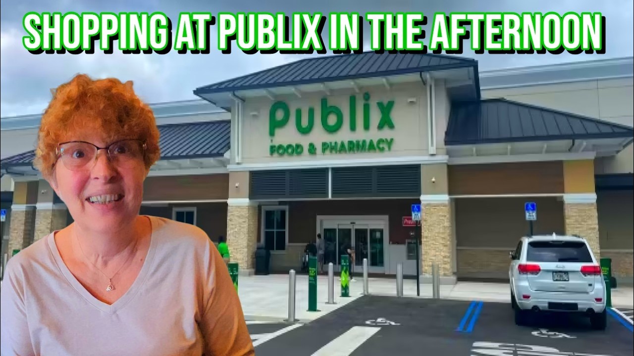 NAVIGATE CROWDED PUBLIX SHOPPING DURING THE HOLIDAYS