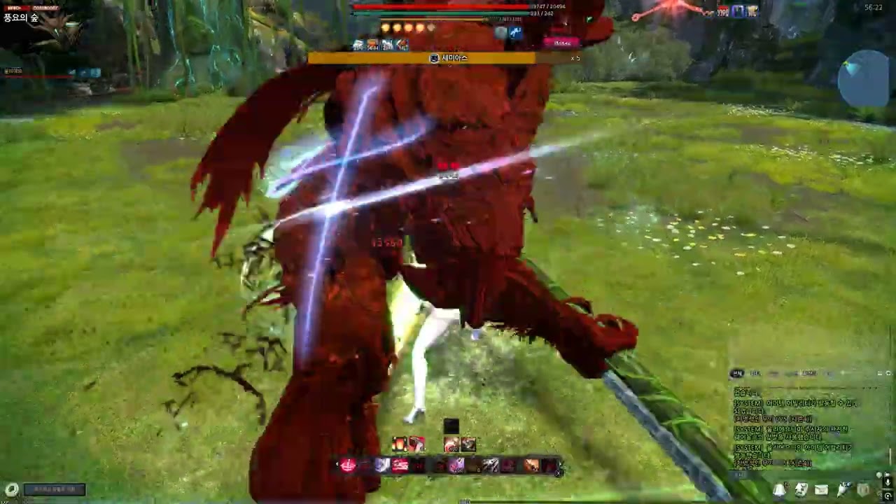 Vindictus Tessa Semias Hero+ Solo play 마영전 테사 풍요의 숲(세미아스) 히어로+ 솔로플레이[Test Server]