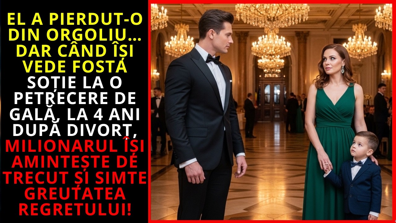 A PIERDUT-O DIN ORGOLIU… 4 ANI DUPĂ DIVORȚ, MILIONARUL O REVEDE LA O GALĂ ȘI REGRETĂ!
