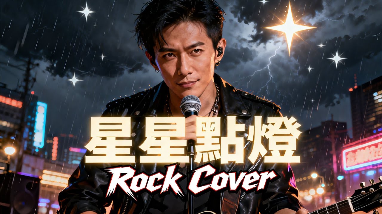 Xing Xing Dian Deng (星星點燈) - Zheng Zhi Hua (郑智化) | Rock Cover...🌌🔥🎸