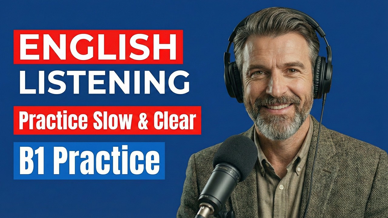 B1 English Listening Practice｜Speak English Fluently