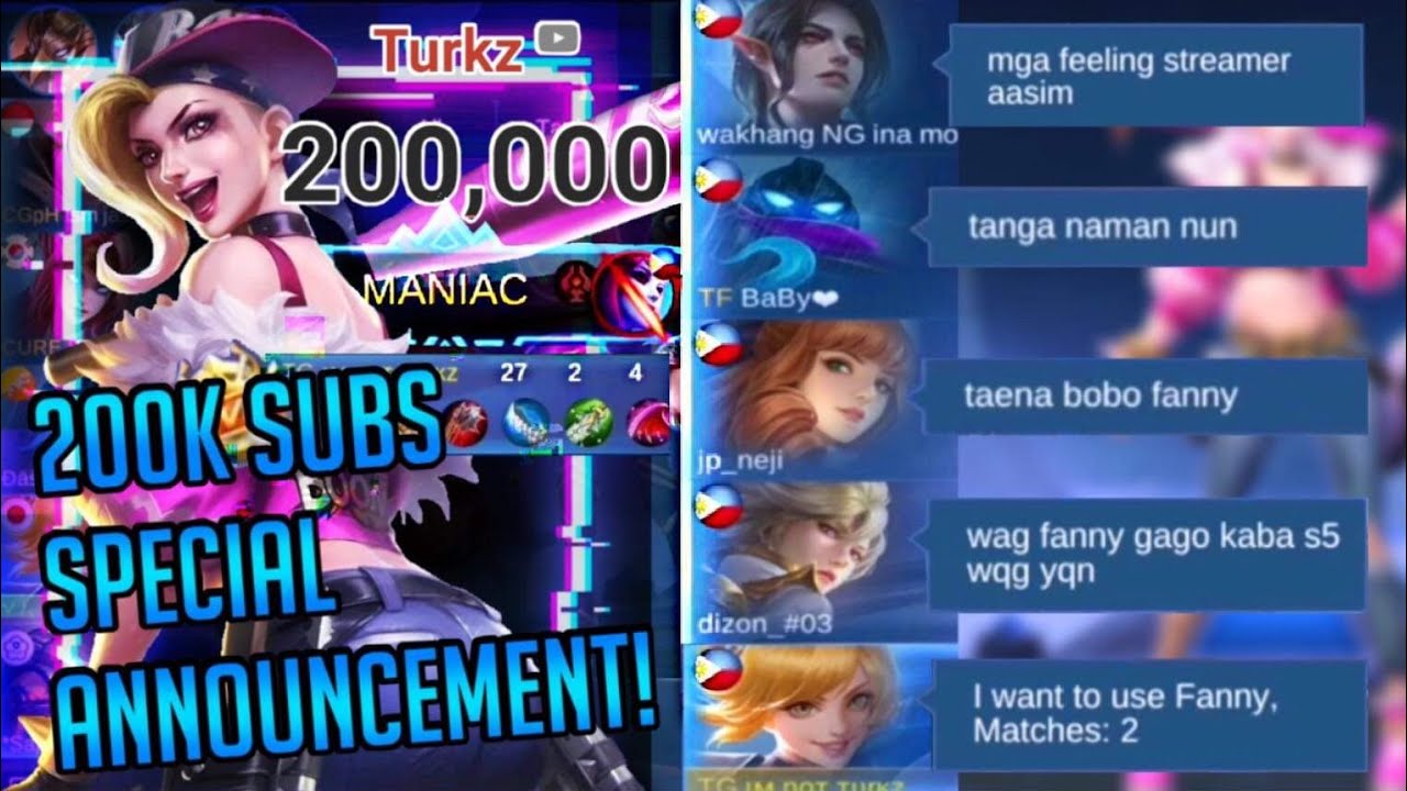 PRANK FANNY!!! 2 MATCHES NO WINRATE!!!! TEAM TRASHTALK AUTO MANIAC!!! | 27 KILLS OF TOTAL!!! | MLBB
