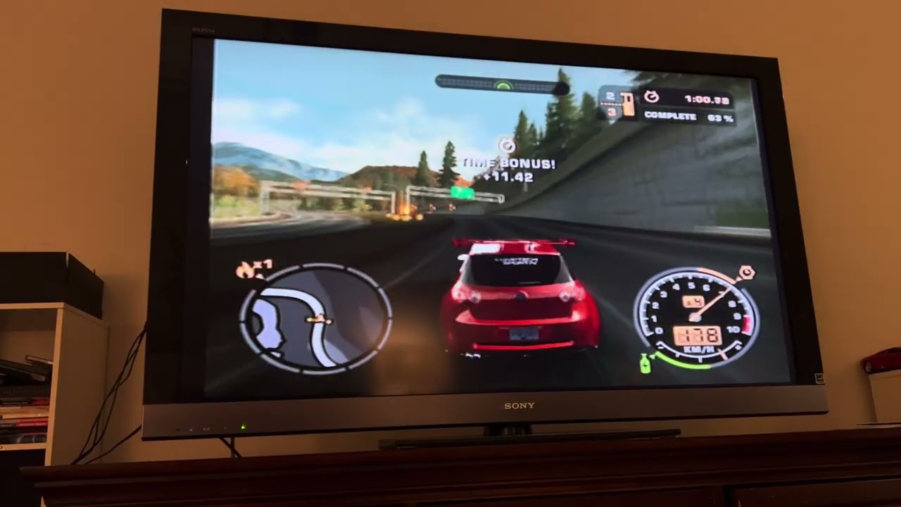 Need For Speed Most Wanted PS2 Tollbooth Time Trial Challenge 1 2:32.94 