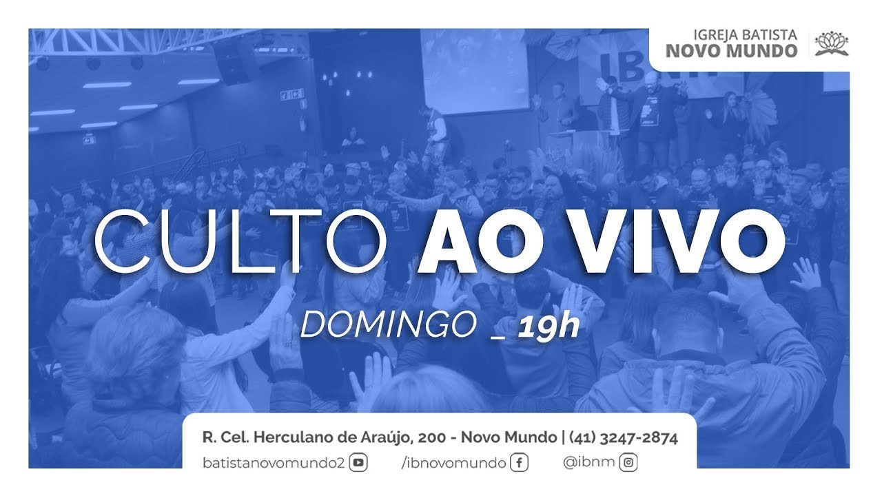 Culto Ao Vivo da IBNM - 01 de Fevereiro 2026 (Noite)
