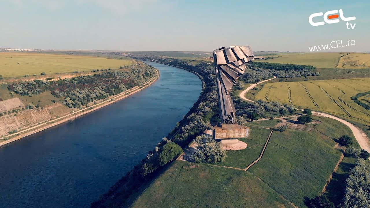 Monumentul Tineretului, Canalul Dunarea Marea Neagra si Releul Techirghiol: Mavic Air