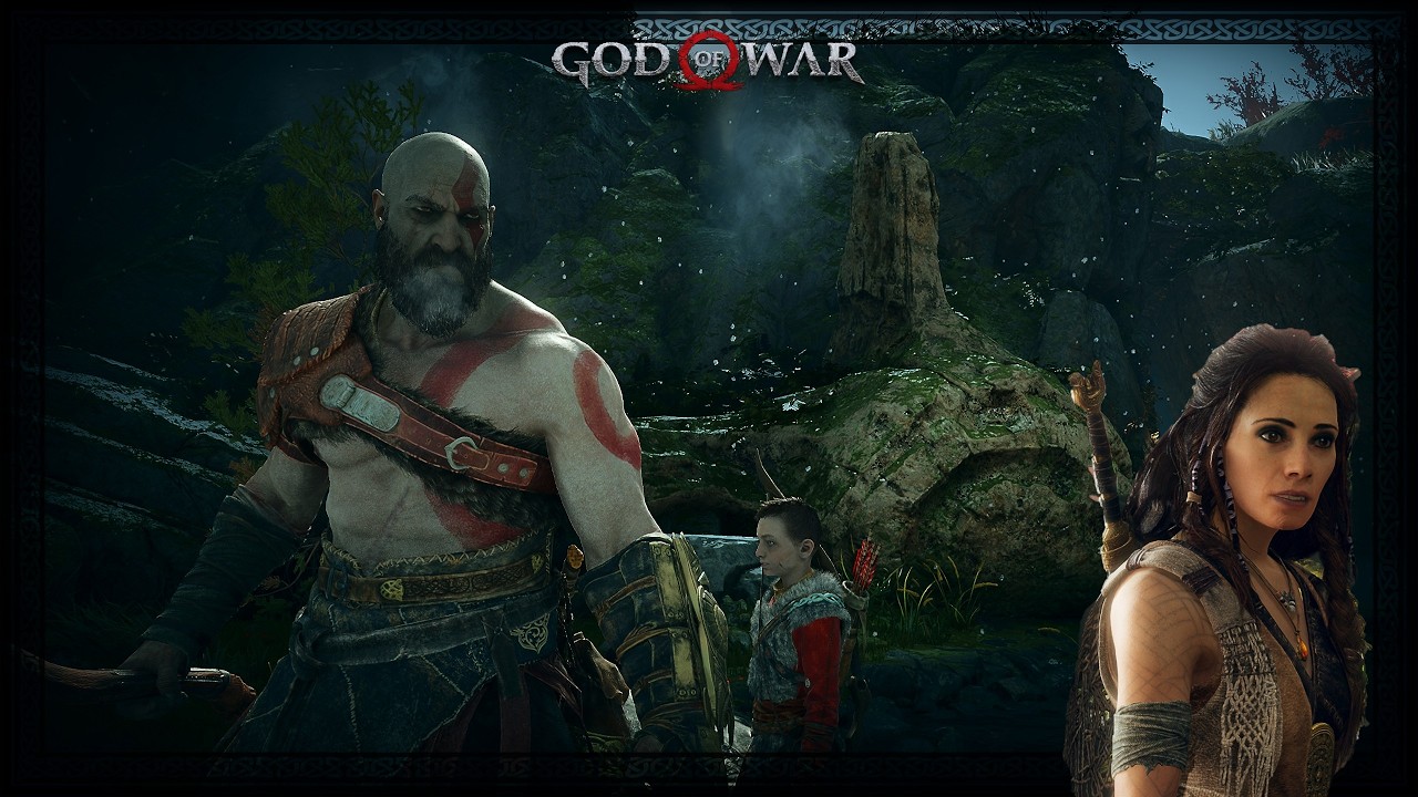 Wiedźma z lasu i wąż Świata  God of war #5
