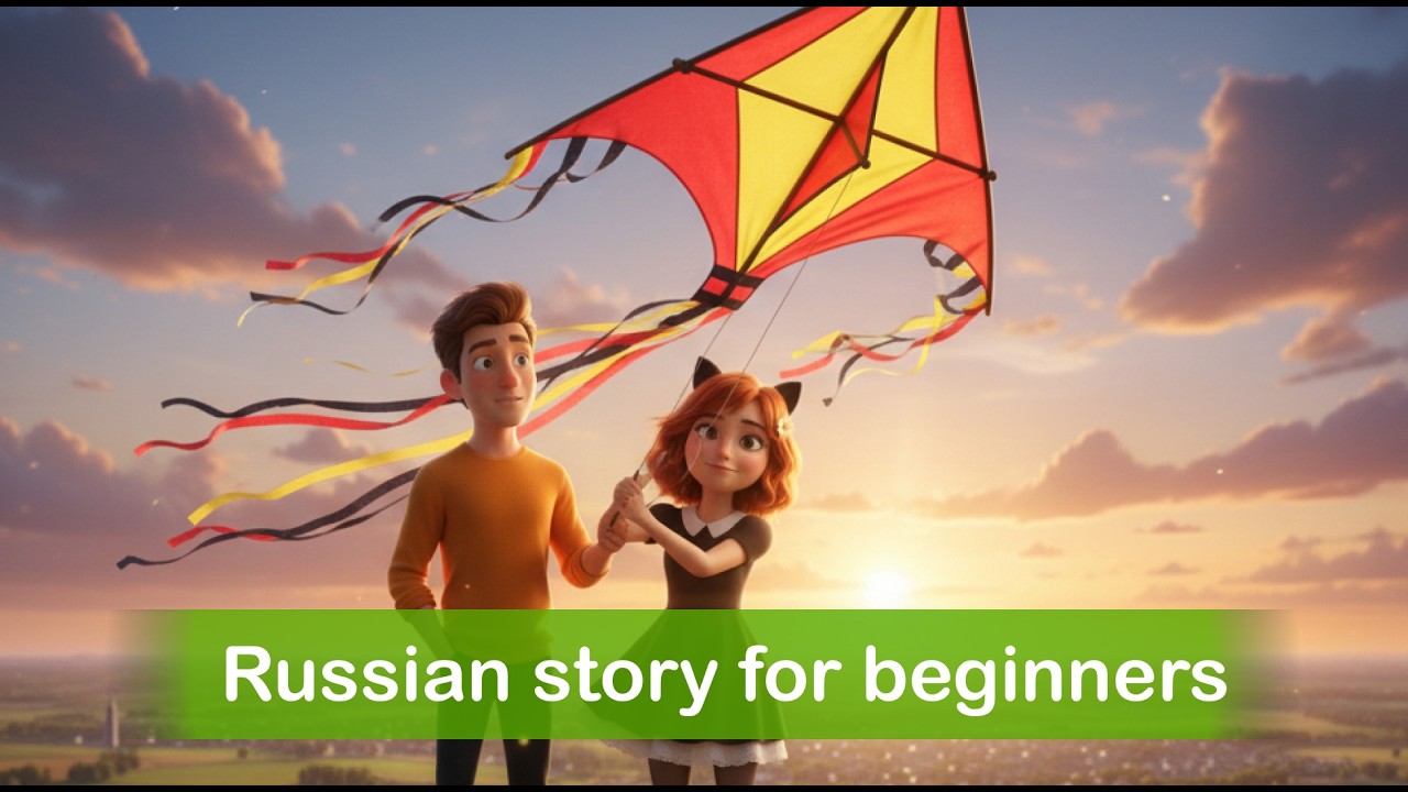Learn Russian with a Story: Our First Kite!