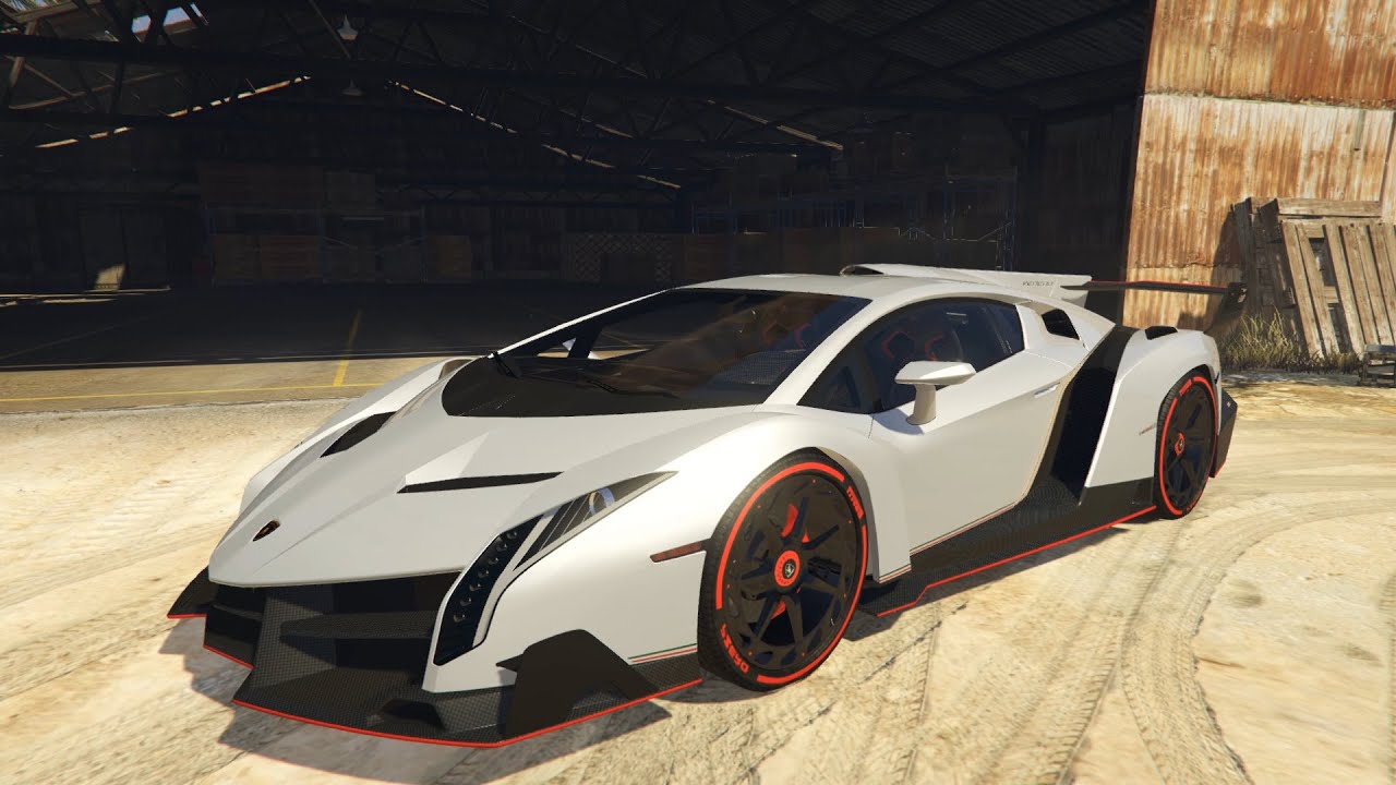 [GTA5 PC mod] 2013 Lamborghini Veneno HQ [DigitalDials] Test Drive 1