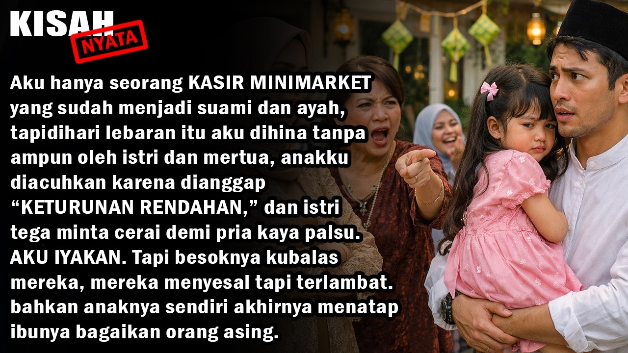DI HARI LEBARAN ITU ISTRI MENGUSIR SUAMI & ANAK, PEMBALASAN SUAMI BIKIN ISTRI MENYESAL SEUMUR HIDUP!