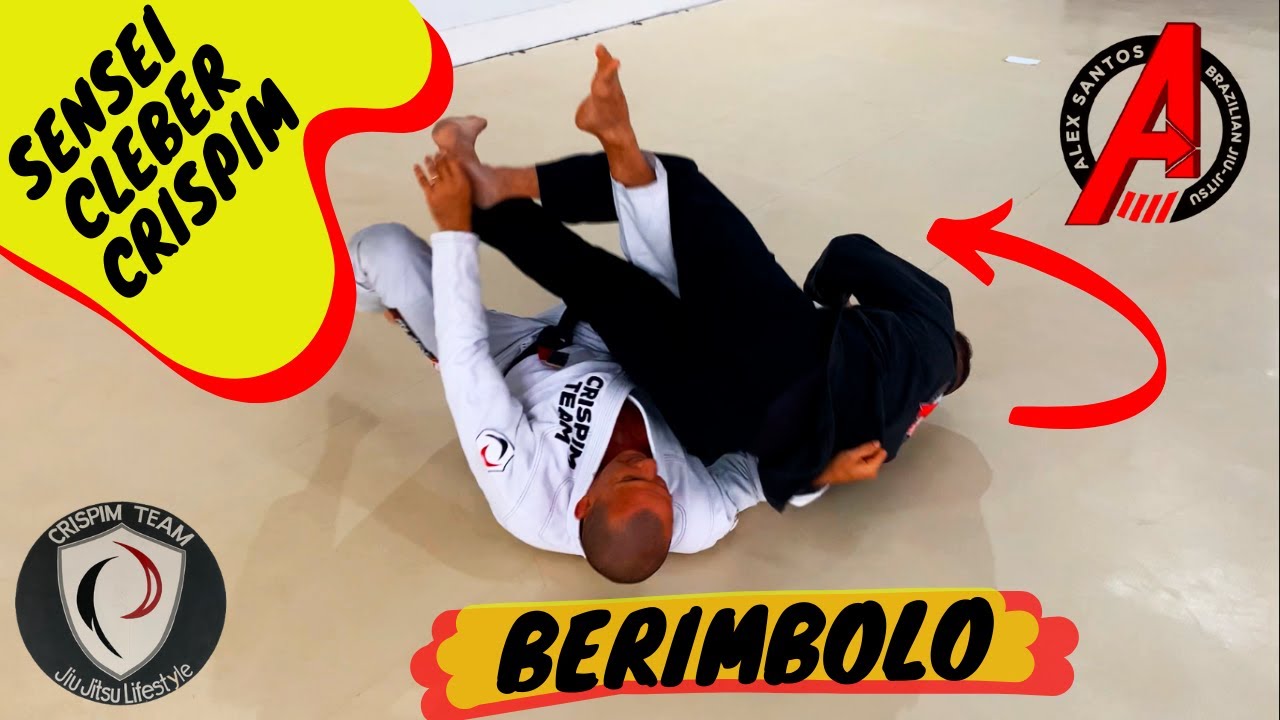 Lekaum Bjj TRANSIÇÃO da meia guarda para as costas | SENSEI CLEBER CRISPIM | BERIMBOLO