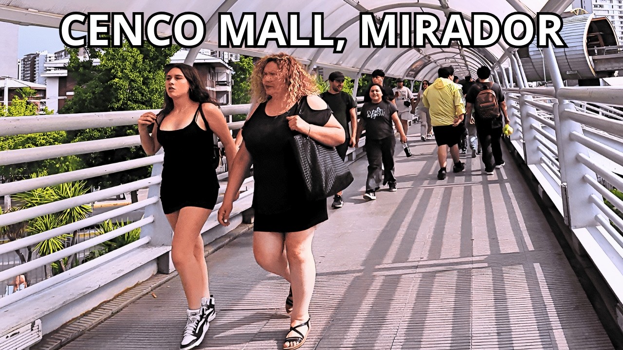 Recorrido por el Mirador del Cenco Mall Santiago | POV 4K Vista Real