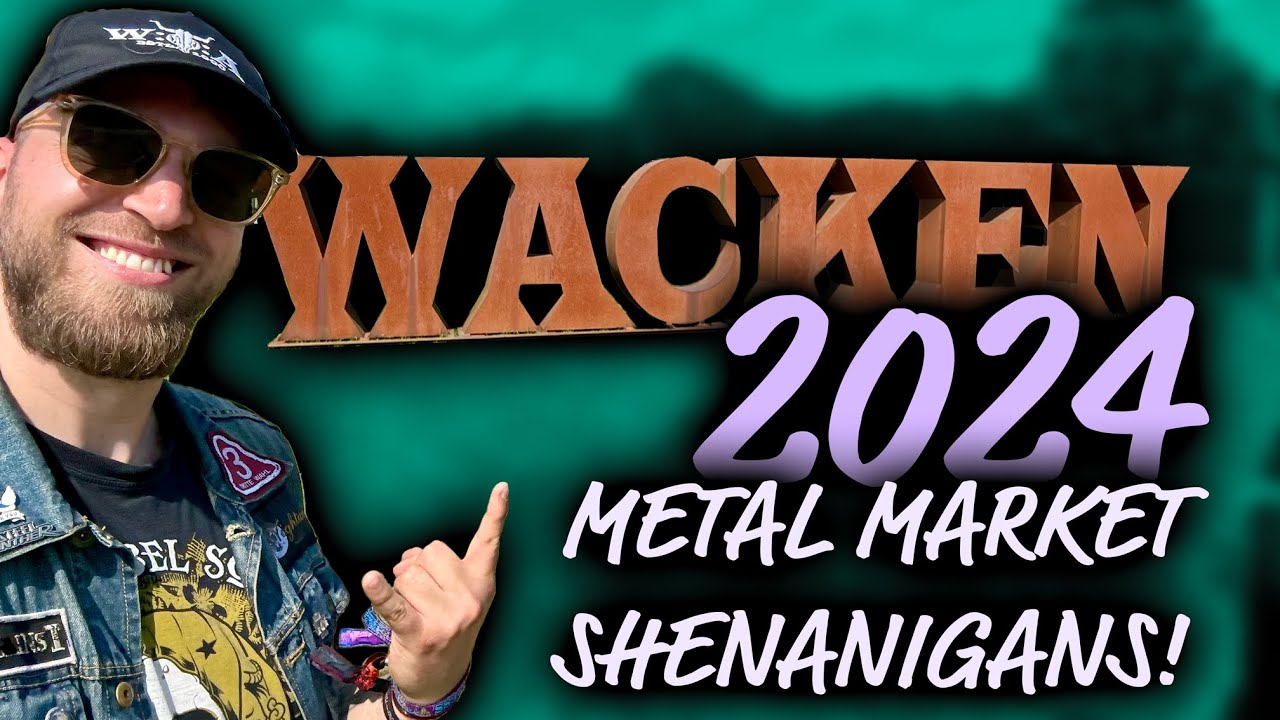 Between TOYS & PATCHES! Metal Market at Wacken Open Air 2024! VLOG