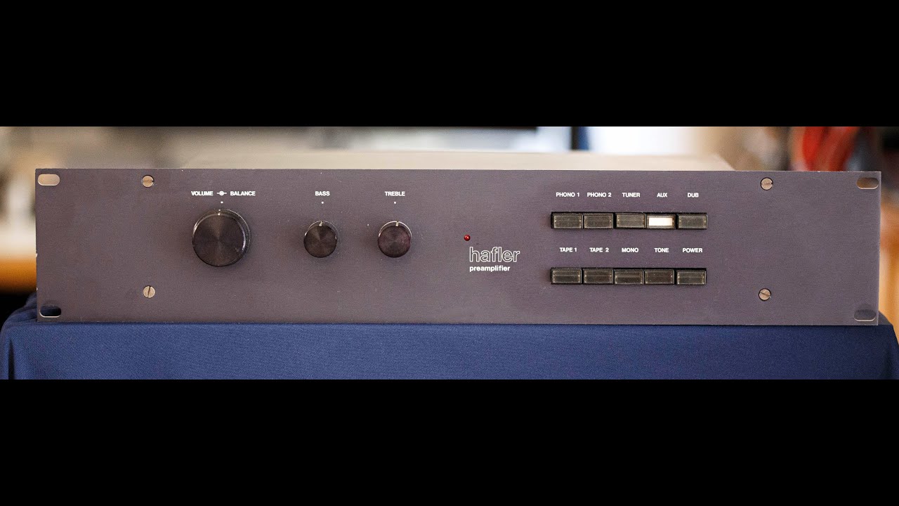 Hafler DH-101 Preamp- Vintage Audio Review Episode #135