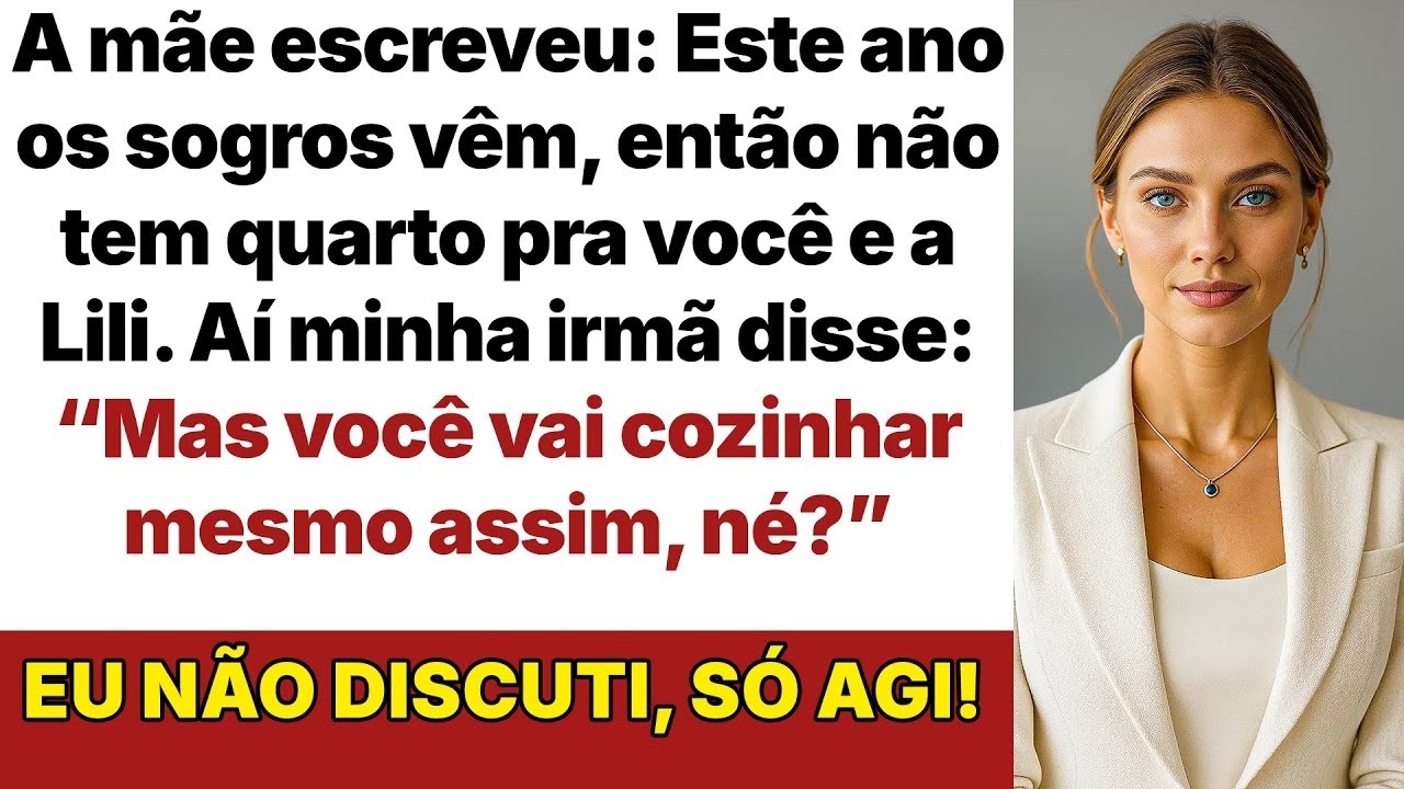 Passei 12 anos preparando todas as ceias, e depois proibiram minha filha de vir!