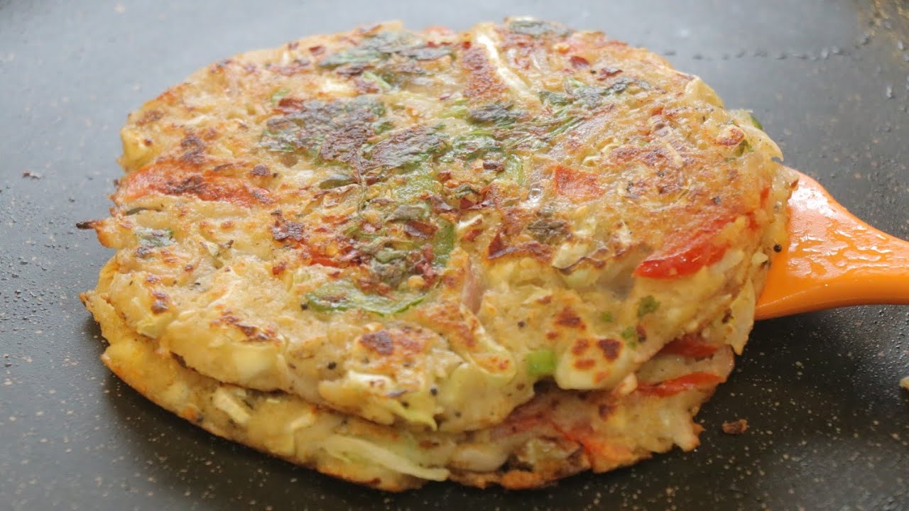 जब रोटी सब्जी बनाने का मन ना हो तो सिर्फ 5 मिनट में इसे बना लो /healthy breakfast/snacks
