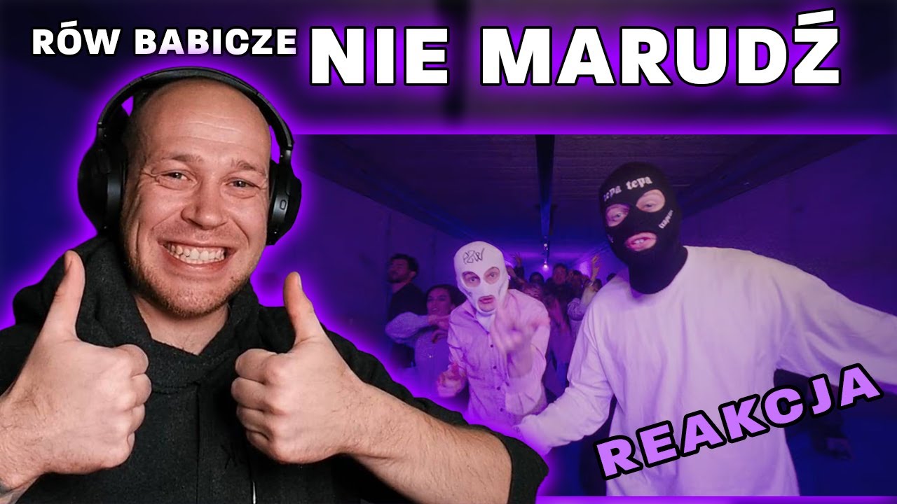 🔴Metal słucha rapu🎧R&Oacute;W BABICZE - Nie Marudź🔴REAKCJA
