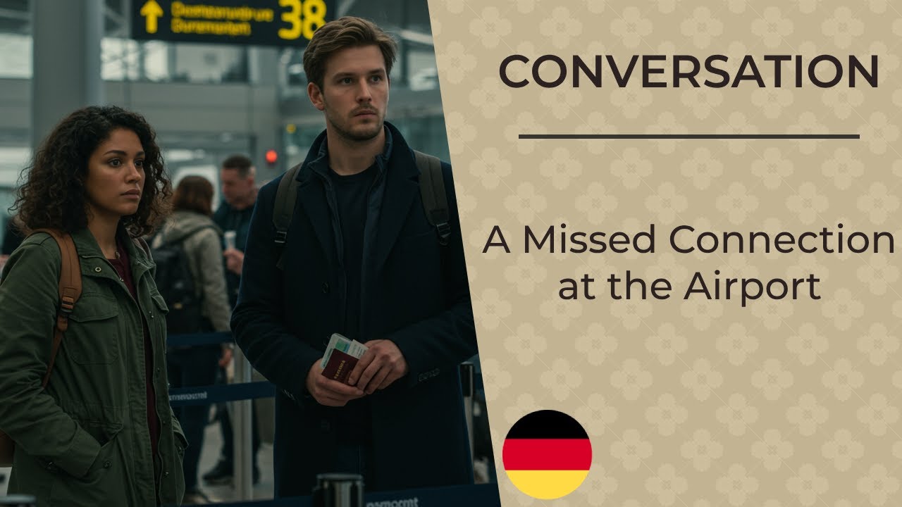 German Conversation - Beginners - A Missed Connection at the Airport