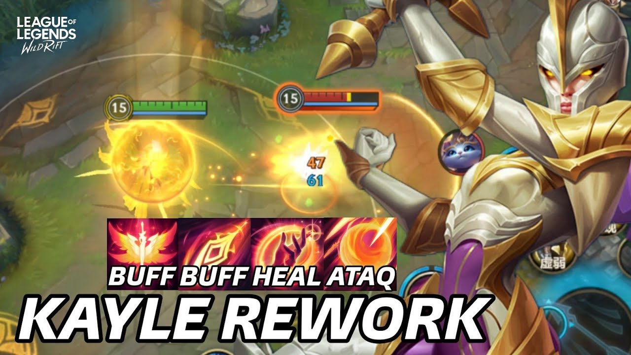 ASÍ ES EL NUEVO REWORK DE KAYLE EN WILD RIFT 🤯