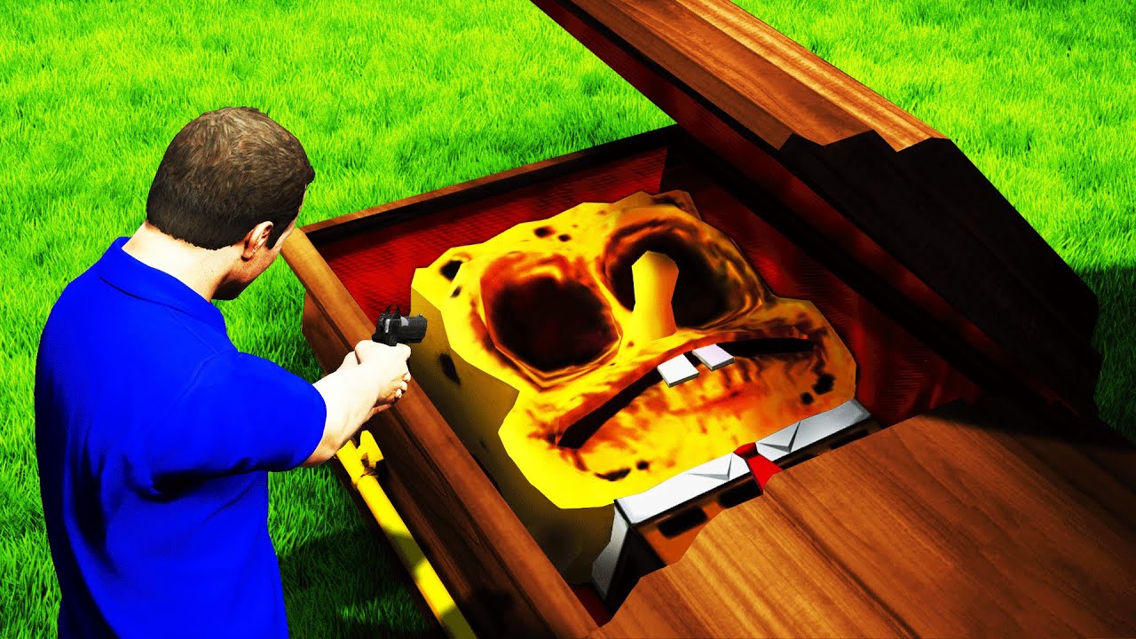 Who Destroyed SPONGEBOB? (GTA 5)