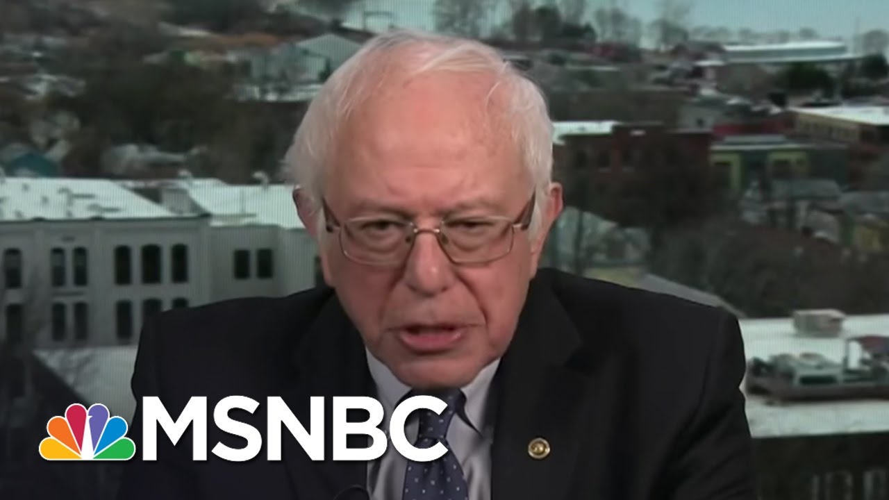 Bernie Sanders: I Want To Revitalize the Democratic Party | PoliticsNation | MSNBC