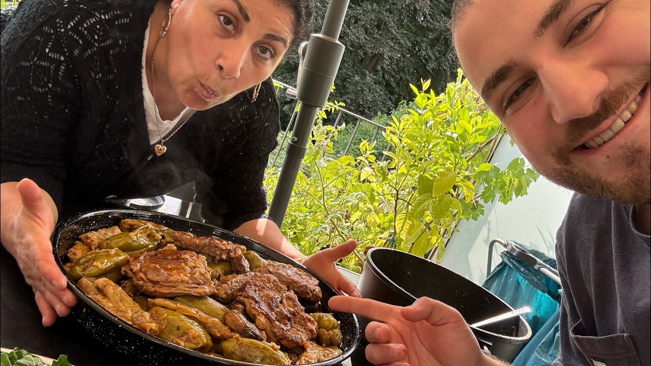 PRAX DOLMA GEMISCHTE GEFÜLLTE GEMÜSE MERYEMS ART XARINA XOSH UMUT U MERYEM 