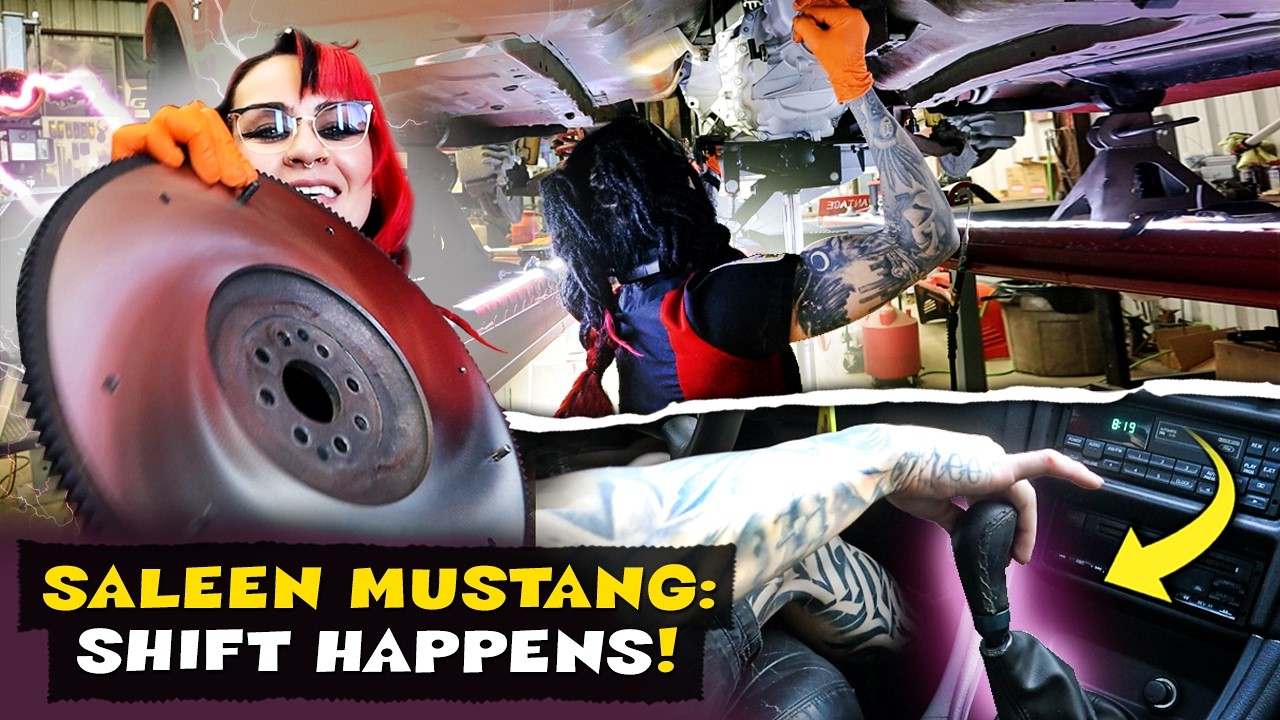 SHIFT HAPPENS! The #SaleenMustang is Back on The Road With A Little Help From My Friends #AutoRepair