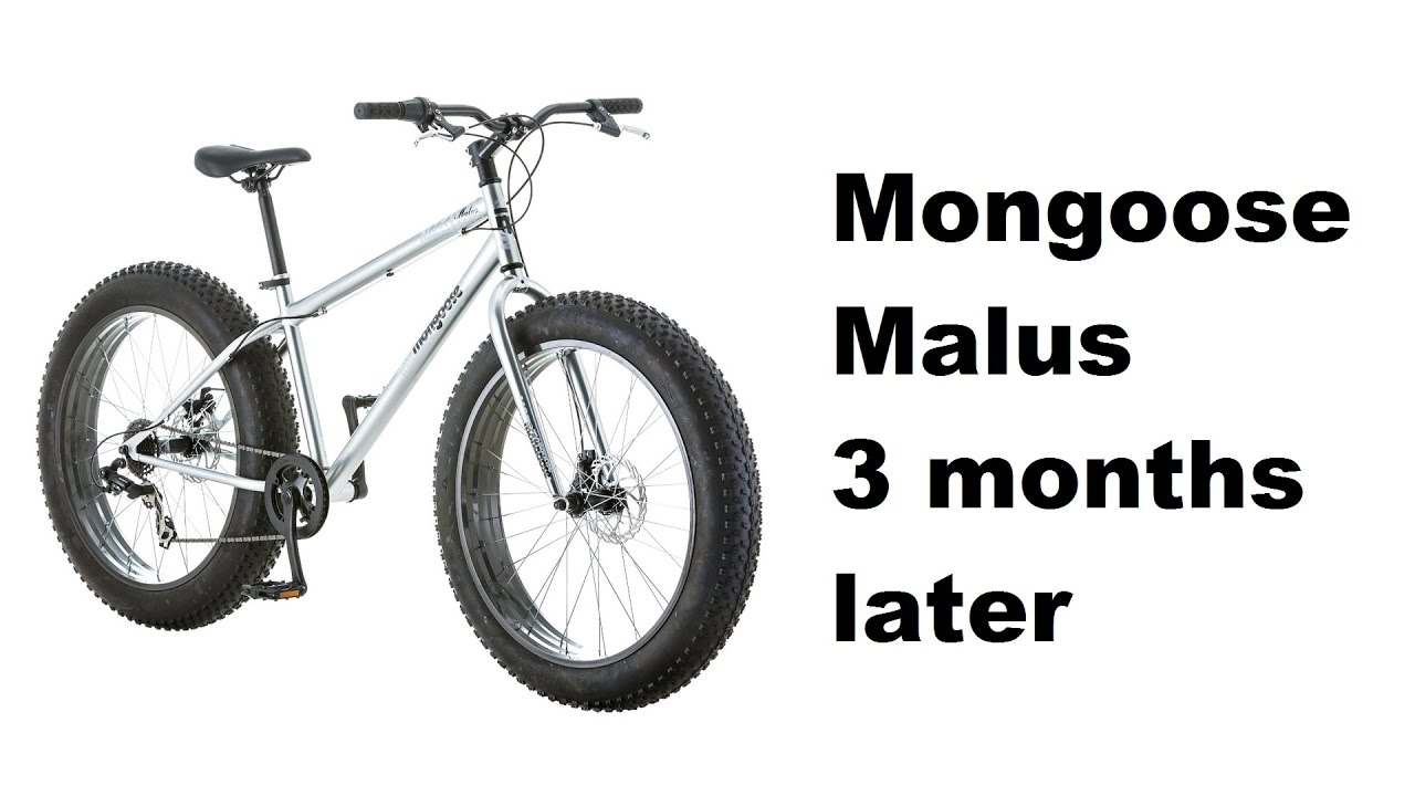 My Mongoose Malus 3 months later with Shimano Megarange upgrade