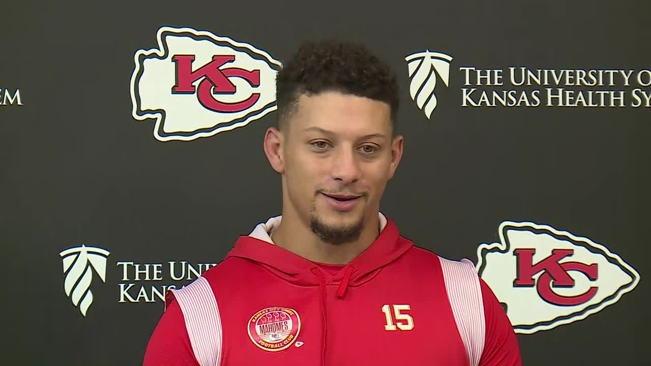 Kansas City Chiefs quarterback Patrick Mahomes talks taking chances, facing the reigning Super Bo...