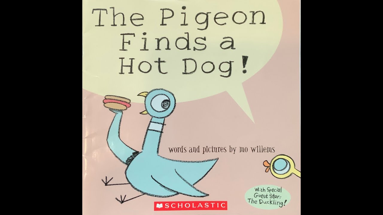 Book Adventures with Ms. Amber: Read Aloud: The Pigeon Finds a Hot Dog! by Mo Willems