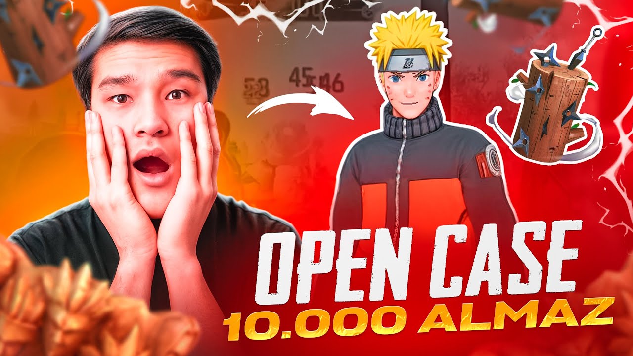 10.000 ALMAZGA 💎💎💎OPEN CASE NARUTONI TUSHURDIM 🤩
