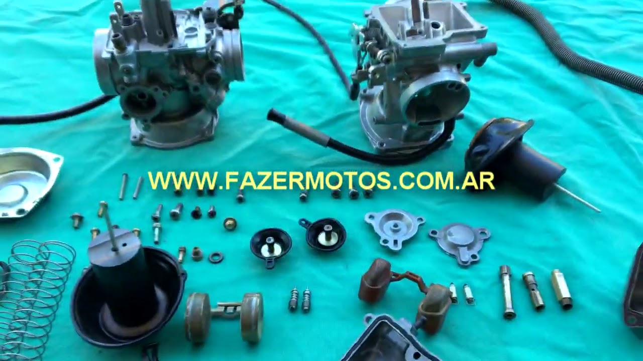 Reparando carburadores Suzuki Intruder VS800