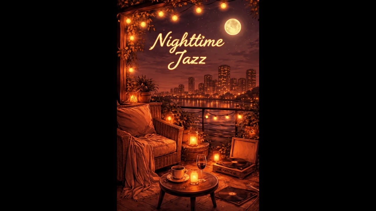 Relaxing nighttime jazz #jazz #relaxingjazz #music