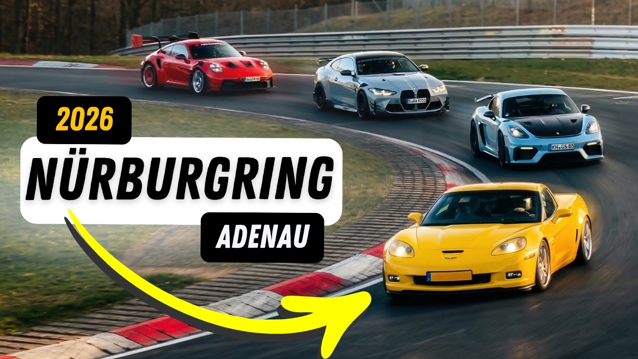 PURE CAR SOUNDS AT THE NURBURGRING CORNER - Misha's Corvette - BMW - AMG - DRIFT - ACCELERATIONS