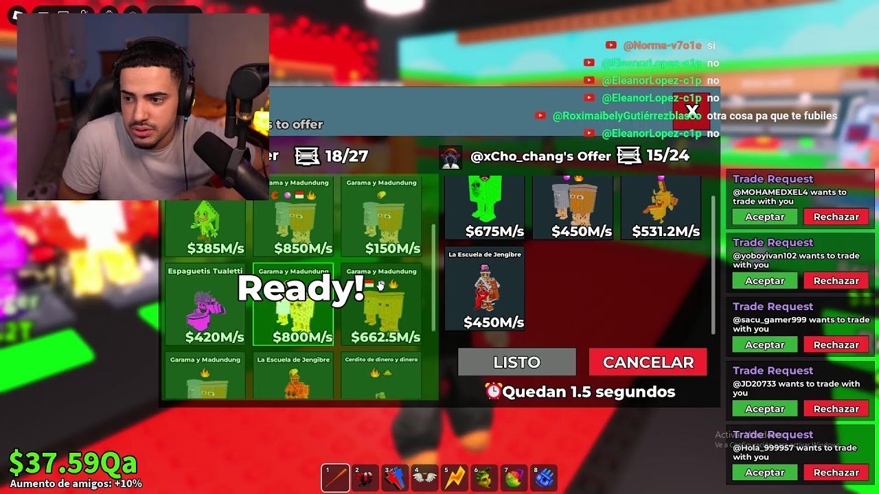 🔴TRADEOS CON SEGUIDORES🔴